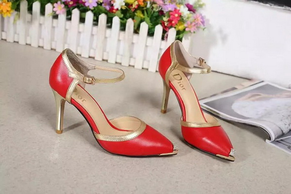 DIOR Shallow mouth stiletto heel Shoes Women--001